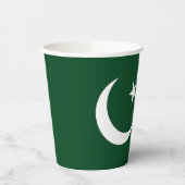 パキスタン国旗 紙コップ (左)