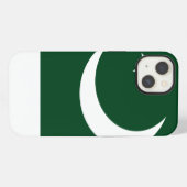 パキスタン国旗 iPhoneケース (裏面横)