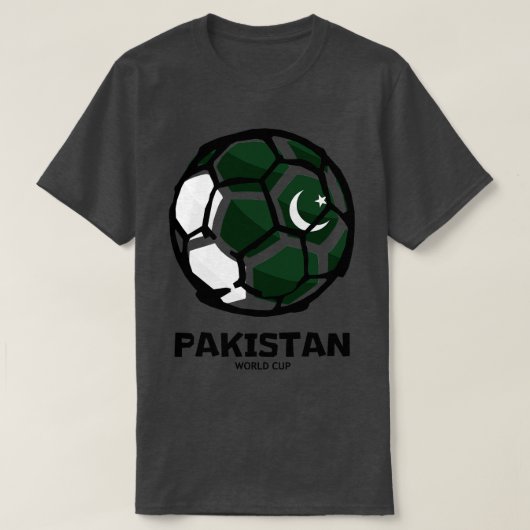 パキスタン国旗 Tシャツ (デザイン正面)