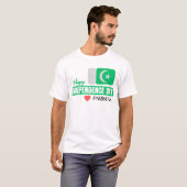 パキスタン好きのためのグッズ Tシャツ (正面フル)