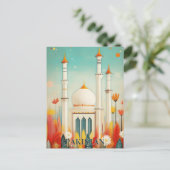 パキスタン旅行 ポストカード (スタンド正面)