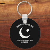 パキスタン独立記念日威厳がある14 キーホルダー (正面)