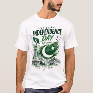 パキスタン独立記念日Tシャツ Tシャツ