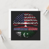 パキスタン米国産アメリカ合衆国パキスタン統一された州 カード (正面/裏面インサイチュ)