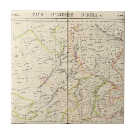 パキスタン、インド82 タイル (正面)
