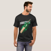 パキスタン+クリケット+T+1 Tシャツ (正面フル)