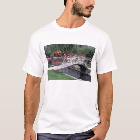 パキスタン、スカルドゥ地方 シャングリラ・ロッジ Tシャツ (正面)