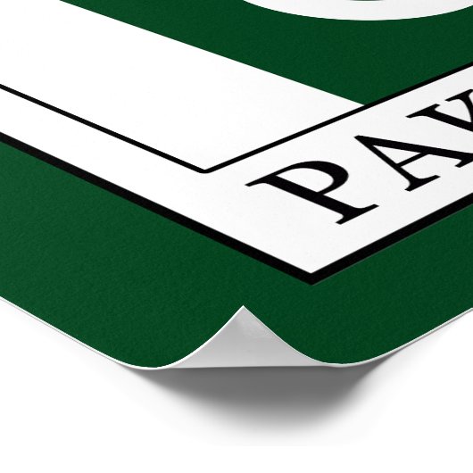 パキスタン ポスター (角)