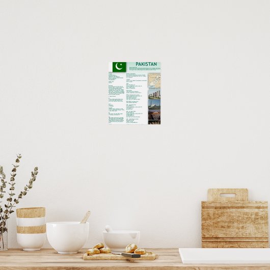 パキスタン ポスター (キッチン)