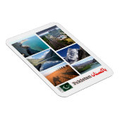 パキスタン – モザイク – マグネット (右側)