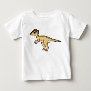 パキセファロザウルスの可愛いイラストレーション ベビーTシャツ