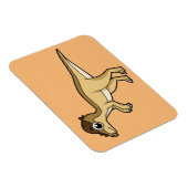 パキセファロザウルスの可愛いイラストレーション マグネット (右側)