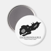 パキヒノサウルススカル マグネット (正面/裏面)