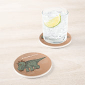 パキヒノサウルス恐竜 コースター (側面)