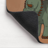 パキヒノサウルス恐竜 マウスパッド (コーナー)