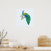 パギエルピーコック ポスター (キッチン)