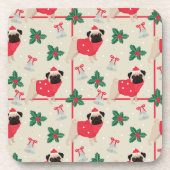 パギーのクリスマスコルクで覆われたコースター コースター (正面)