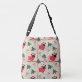 パギークリスマスクロス体バッグ クロスボディバッグ (裏面)