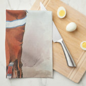 パクトゥワ・チャタ、アリカラウォリアーポートレートバイボドマー キッチンタオル (四つ折り)