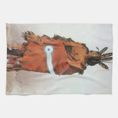 パクトゥワ・チャタ、アリカラウォリアーポートレートバイボドマー キッチンタオル (横)