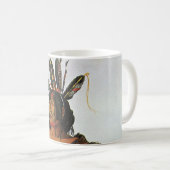 パクトゥワ・チャタ、アリカラウォリアーポートレートバイボドマー コーヒーマグカップ (正面右)