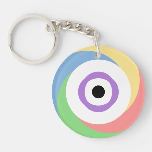 パクトミック。知ってる。お前の。カラー. キーホルダー (正面)