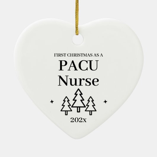 パクナース初めてのクリスマス セラミックオーナメント (裏面)