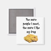 パクマンフロッグレモン マグネット (正面/裏面)