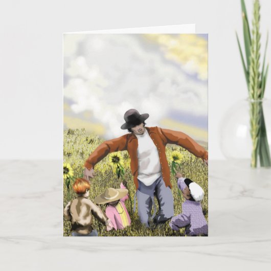 パクロウお父さんのデイカード カード (正面)