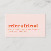 パクールステルはっきりしたホワイト美しいサロン 紹介カード (正面)