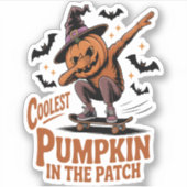 パクールッチのカボチャ シール (正面)