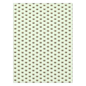 パグおもしろいドッグとテーブルクロス – カスタム色 テーブルクロス (正面)