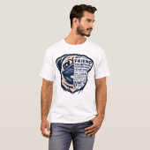 パグおもしろい犬 Tシャツ (正面フル)