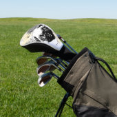 パグおよびヒマワリのゴルフクラブカバー ゴルフヘッドカバー (インサイチュ)