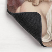 パグが付いている演劇の子供 マウスパッド (コーナー)