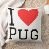 パグが好き クッション (ブランケット)