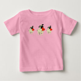 パグが私のバレンタイン ベビーTシャツ