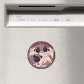 パグが飛ぶとき マグネット (インサイチュ (食洗機))