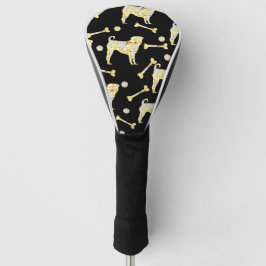 パグきらきら光る ゴルフヘッドカバー