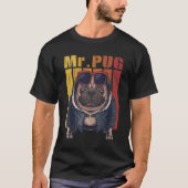 パグさん Tシャツ (正面)