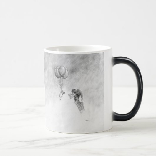 パグとエンジェル モーフィングマグカップ (右)