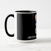 パグとコーヒードッグ愛好家コーヒー愛好家 マグカップ (左)