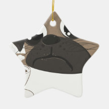 パグとコーヒー