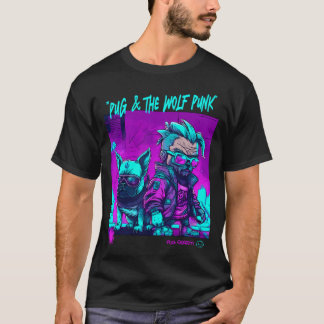 パグと人狼のグラフィティアート7 Tシャツ