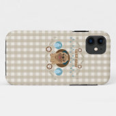 パグと前足 Case-Mate iPhoneケース (裏面(横))