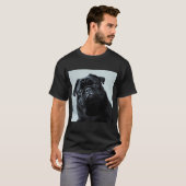 パグにされました! Tシャツ (正面フル)