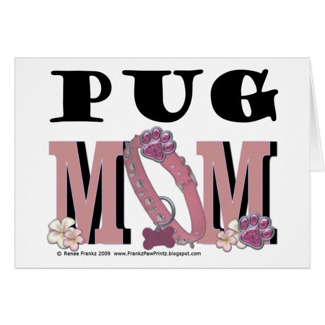 パグのお母さん (正面横)