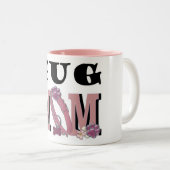 パグのお母さん ツートーンマグカップ (正面右)