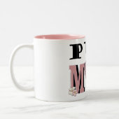 パグのお母さん ツートーンマグカップ (左)