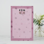 パグのお母さん 便箋 (スタンド正面)